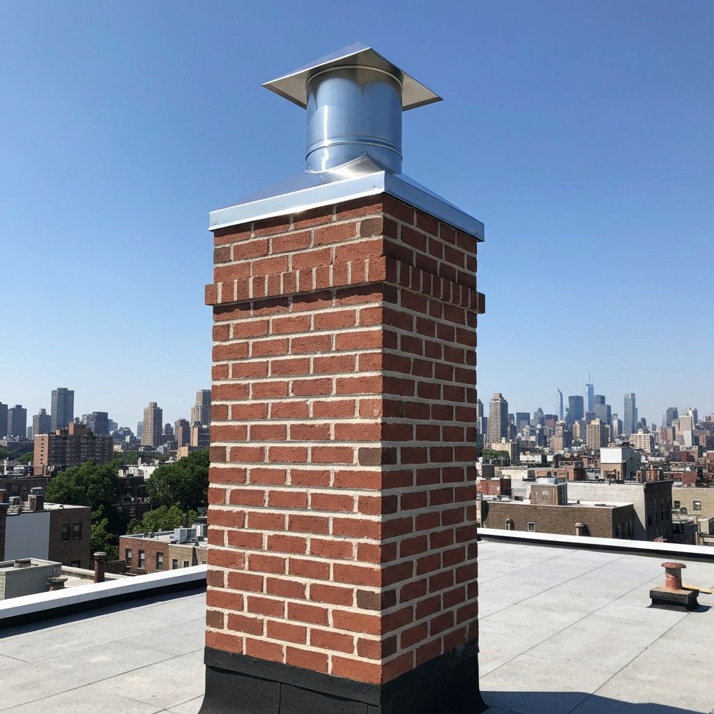 Chimney Rebuild Above Roofline