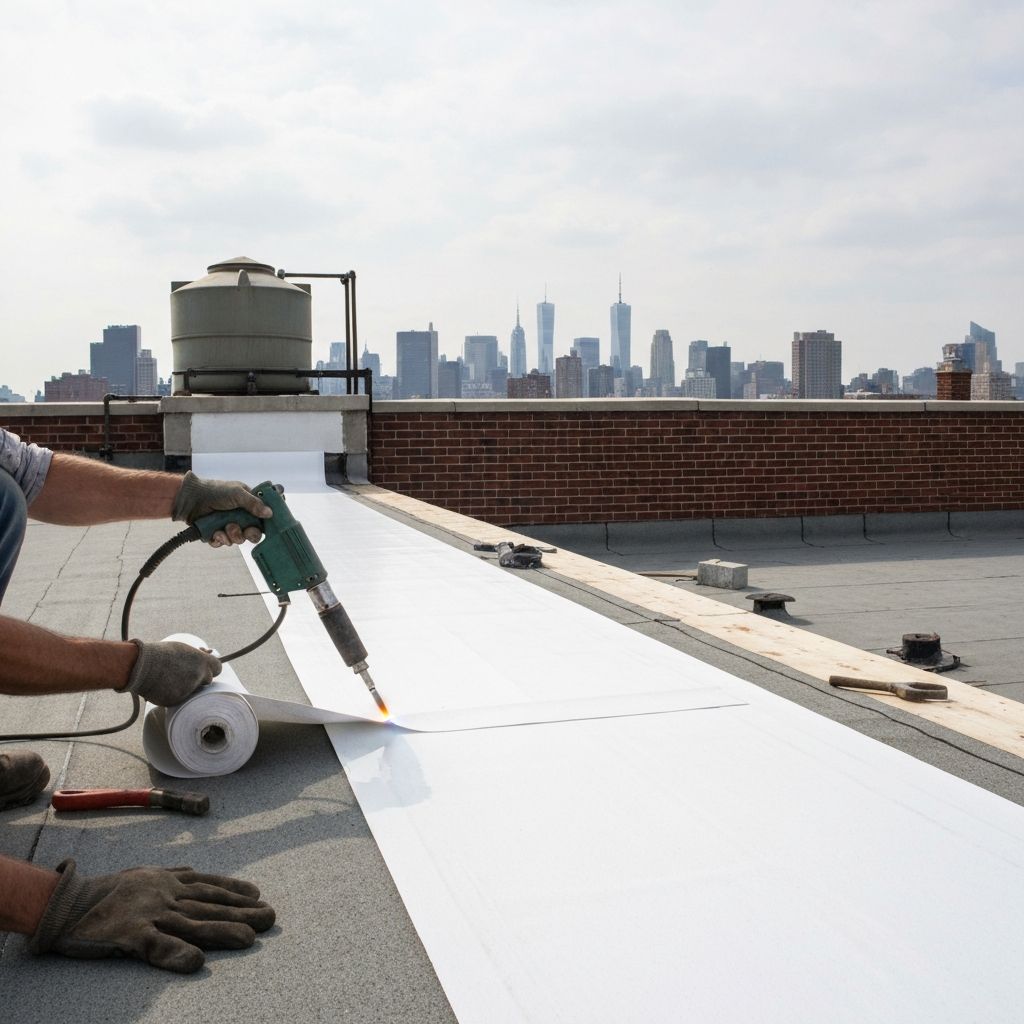 Roofing work by Woolworth Contracting